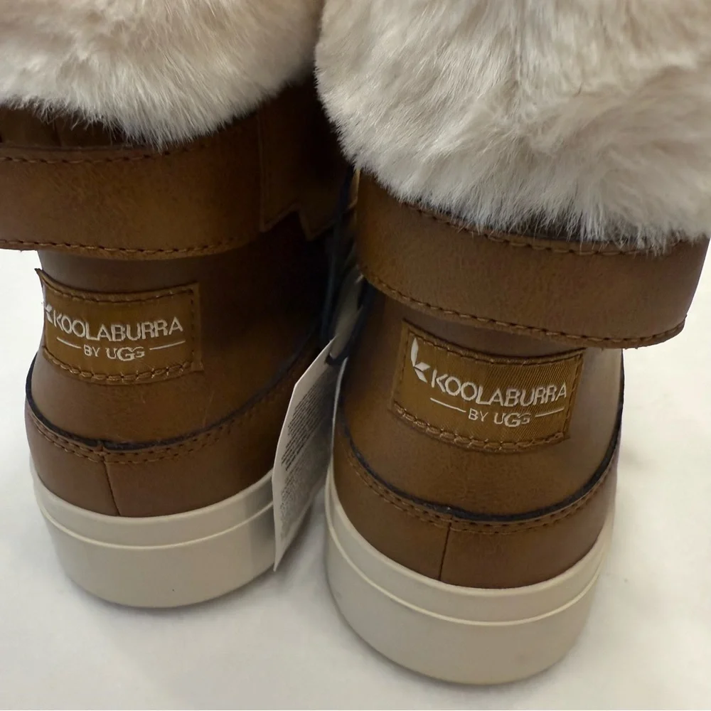 Koolaburra by UGG Women’s Ryanna Suede boots Chestnut Sz 6 NEW